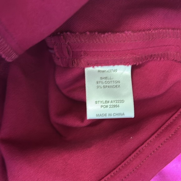 Tuckernuck HYACINTH HOUSE Raspberry Front Zip Denim Mini Dress Sz L NEW - Picture 11 of 14